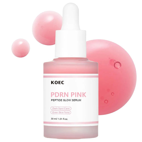 30ml salmón PDRN péptido rosa brillo suero Facial cuidado de las manchas uniforme del tono de la piel mejorar la elasticidad suavizante reafirmante Adenosina