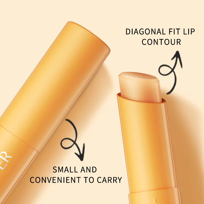 SADOER Vitamina C Cuidado de los labios hidratante Previene los labios agrietados y repara los labios suaves y no irritantes