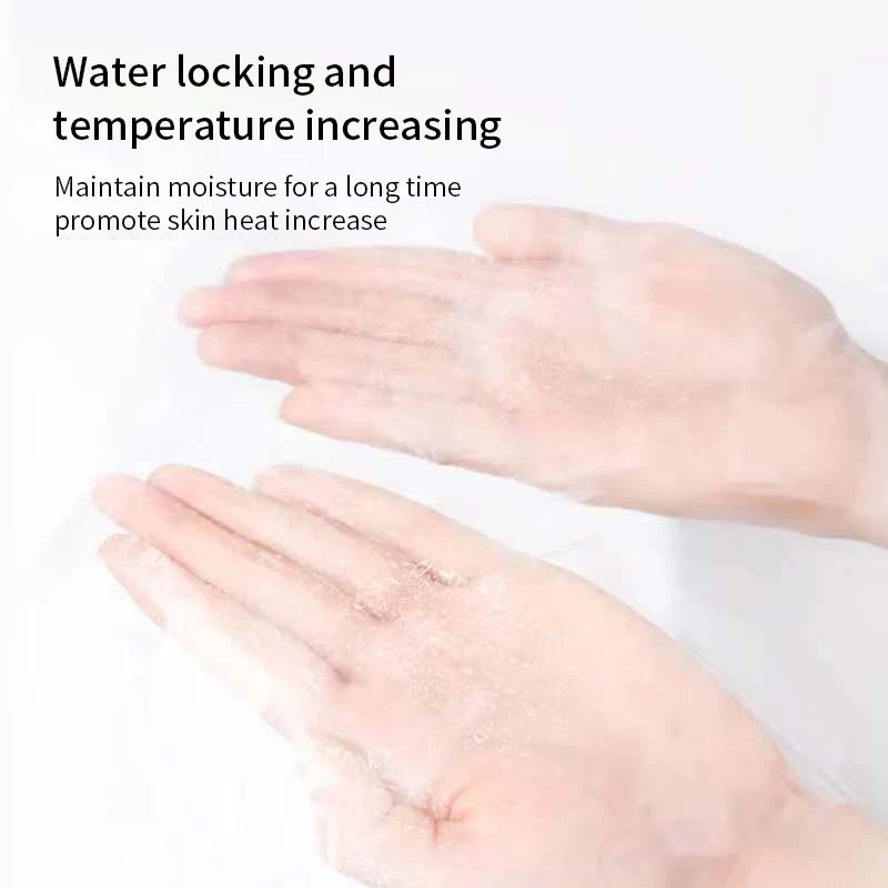 Película plástica desechable para la cara, mascarilla limpiadora de cara completa, pegatinas para el cuello, papel transparente, máscaras de PE, herramienta saludable de belleza Facial