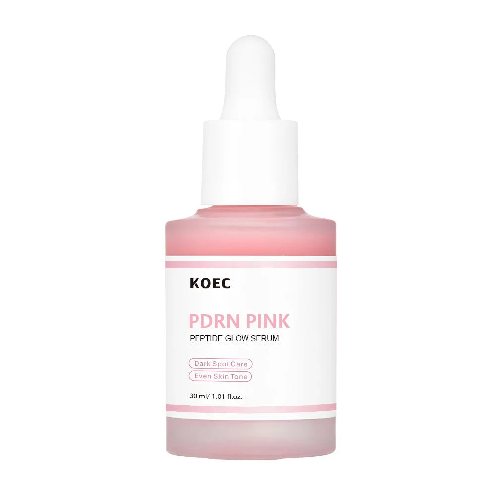 30ml salmón PDRN péptido rosa brillo suero Facial cuidado de las manchas uniforme del tono de la piel mejorar la elasticidad suavizante reafirmante Adenosina