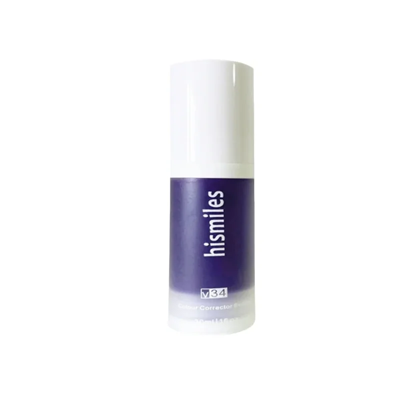 Pasta Dental Blanqueadora V34 Purple, Elimina Manchas de Placa, Limpieza Bucal, Blanqueamiento Dental, Herramientas para el Cuidado de los Dientes, Aliento Fresco